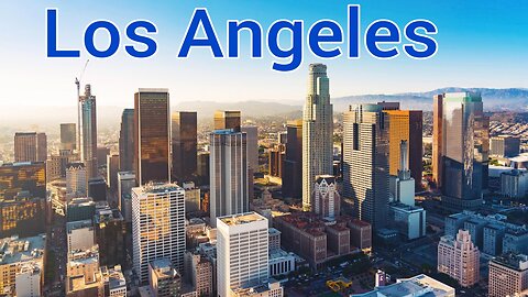 Epic drone footage of Downtown Los Angeles