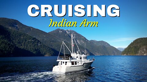 Cruising Indian Arm...a beautiful FJORD right outside of Vancouver, British Columbia! [MV FREEDOM]