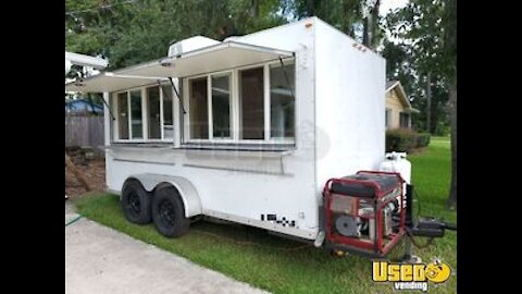 Very Clean 2009 14' CWCU Food Concession Catering Trailer | Mobile Kitchen for Sale in Arizona