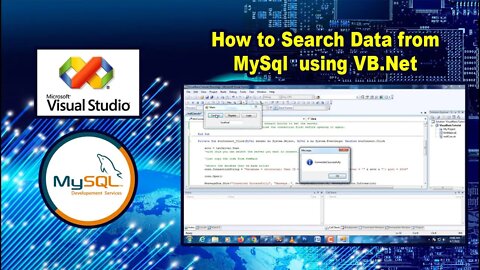 How to Search Data from MySql using VB.Net