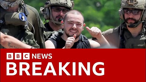 Israeli special forces rescue four hostages in Gaza daytime raid | BBC News