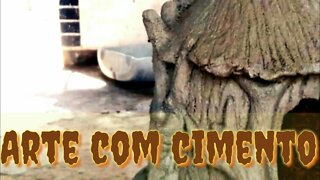 Arte com cimento #artecomcimento