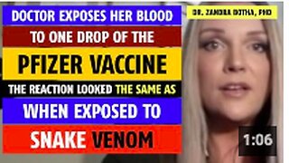Doctor exposes blood to vaccine, reaction same as when exposed to snake venom