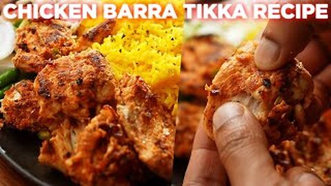 Easy Chicken 🍗 Barra Tikka & Taher Rice 🌾 🍚 Recipe