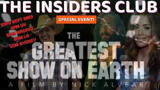 THE SPECIAL INSIDERS EVENT SAT 23RD SEPT WITH NICK ALVEAR, ALPA SONI, DEREK JOHNSON, & CHARLIE WARD