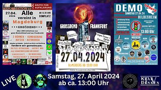 💥LIVE - Konferenzschaltung, Demos aus Frankfurt, Magdeburg und Hildesheim💥
