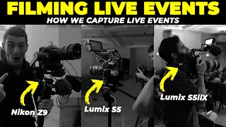 How to APPROACH FILMING & EDITING Live Events | BROLL + Interviews + Edit Breakdown | Lumix + Nikon