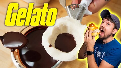 GELATO Recipes | How to Make (and EAT!) Italian Gelato at Home