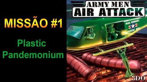[PS1] - Army Men: Air Attack - [Missão 1 - Plastic Pandemonium] - 1440p