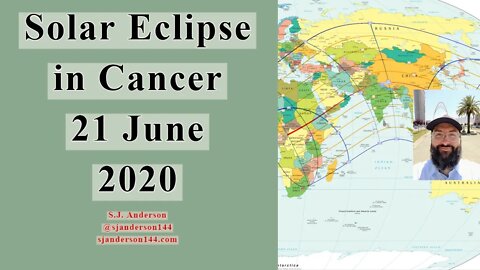 Solar Eclipse in Cancer 21 June 2020