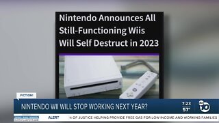 Fact or Fiction: Wii will stop working 2023?
