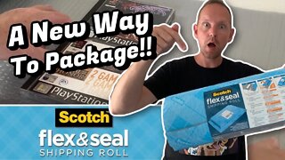 The Future Of Shipping & Packaging? | Scotch Flex & Seal | eBay UK Reseller