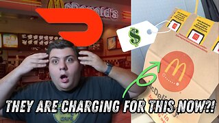 Doordash Driver EXPOSED McDonald's for Charging Customers for To-Go Bags!! UberEats Grubhub