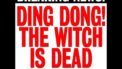 The Wicked Witch of Abortion is dead