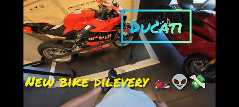 Dilevery new Ducati 🏍️