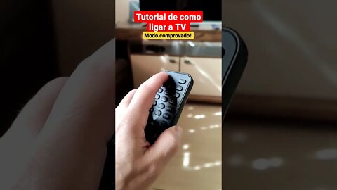 Tutorial de como ligar a sua TV!!🤣