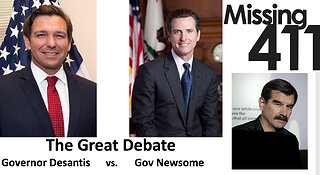 David Paulides Presents the Factual News, The Desantis Newsome Debate