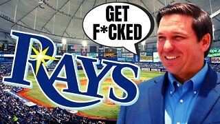 Ron DeSantis DESTROYS Tampa Bay Rays After Woke Gun Control Virtue Signal | Pulls $35M In Funding!