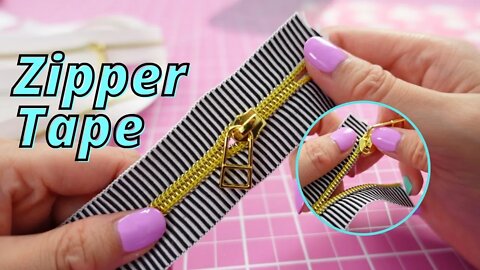 Installing Pulls on Zipper Tape | No Tools Required!