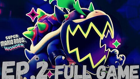 SUPER MARIO BROS. WONDER Gameplay Walkthrough EP.2- Bowser Jr. FULL GAME