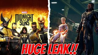 HUGE Marvel's Midnight Suns LEAK - Release Date/Scarlet Witch + Spider Man + MORE