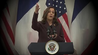 Random Video of Kamala Harris talking in circles about Foreign Policy & Working Together