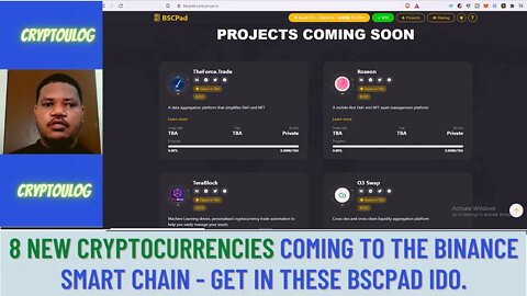 8 New Cryptocurrencies Coming To The Binance Smart Chain - Get In These BSCPAD IDO.