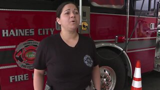 Haines City's only female firefighter hopes to inspire women to enter career