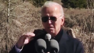 Joe goes OFF TELEPROMPTER and starts Making Up Stories 🤦‍♂️