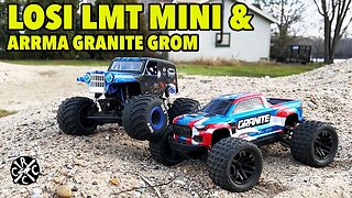 Losi LMT Mini and ARRMA Granite Grom Bash