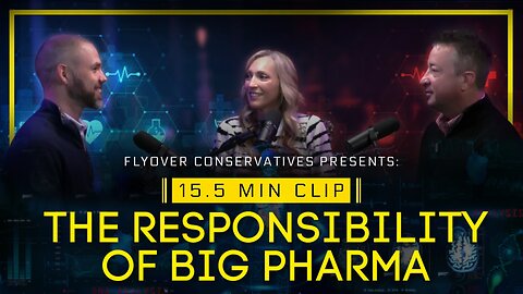 The Responsibility Big Pharma Has For Issues In Our World - Dr. Jason Dean | In-Person Interview Cl