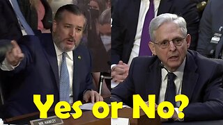 AG Garland got an earful from Ted Cruz on politicization of Justice Department