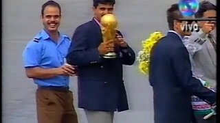 Chegada da Seleção Campeã da Copa do Mundo 1994