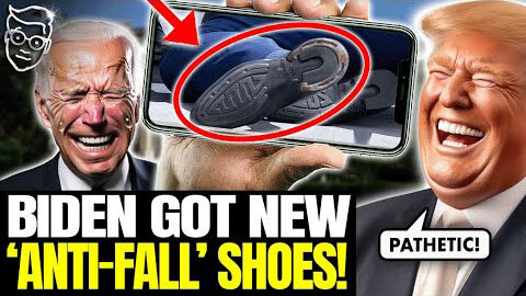 WHITE HOUSE STRAPS MYSTERIOUS NEW SHOES TO JOE BIDEN AFTER ON-STAGE COLLAPSE | WE FOUND THEM!