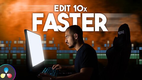 Video Editing Hacks to EDIT 10X FASTER (DaVinci Resolve)