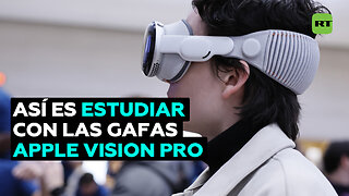 Las gafas Apple Vision Pro abren nuevas posibilidades para disfrutar aprendiendo