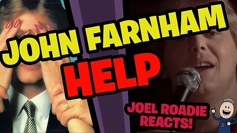 John Farnham - Help (1980) - Roadie Reacts