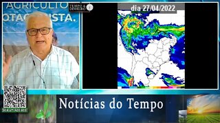 Meteorologia mostra avanço de estiagem e chuva no Centro-norte