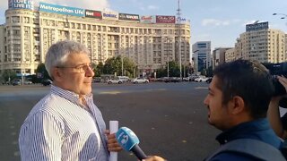 Piața Victoriei - interviu Antena 3 oare a fost difuzat?