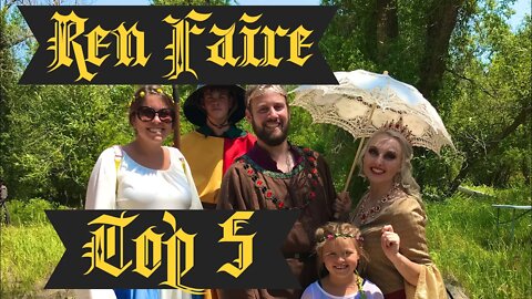 TOP FIVE Things to do at the East Idaho Renaissance Faire!