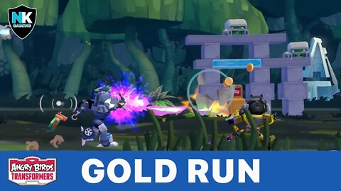 Angry Birds Transformers - Gold Run - Lockdown