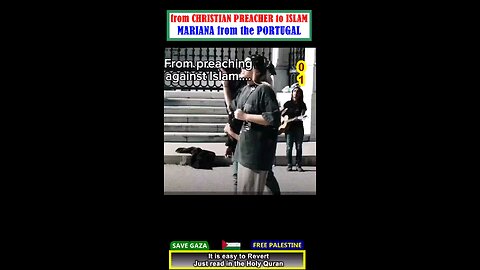 FROM CHRISTIAN PREACHER TO ISLAM - MARIANA from PORTUGAL 01 من داعية مسيحية إلى الاسلام - ماريانا