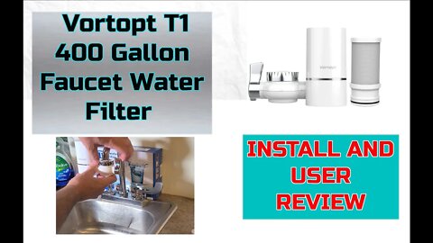 Watch Me Install This Vortopt T1 Faucet Water Filter