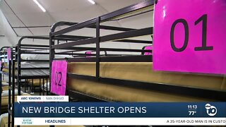 New bridge shelter opens in Midway District