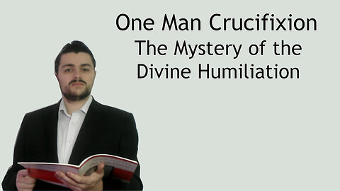 One man sings The Crucifixion - The Mystery of the Divine Humiliation - John Stainer