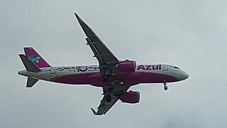 Airbus A320NEO PR-YSG coming from Recife to Fortaleza