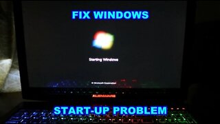 FIXING WINDOWS 7 NO START-UP PROBLEM