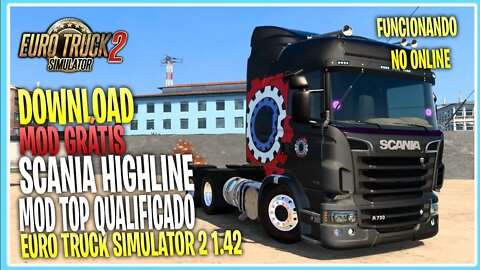 HIGHLINE ESTILO TR.SANTANA QUALIFICADA PARA EURO TRUCK SIMULATOR 2 1.42