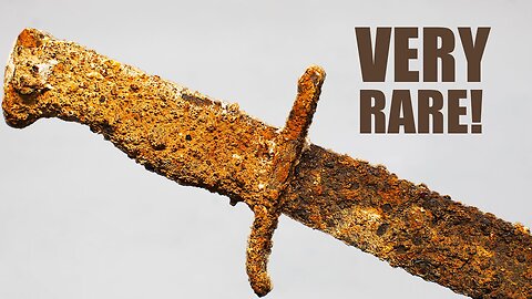 Rare WW1 German Bayonet Restoration. Rusty Knife Restoration-MUST WATCH