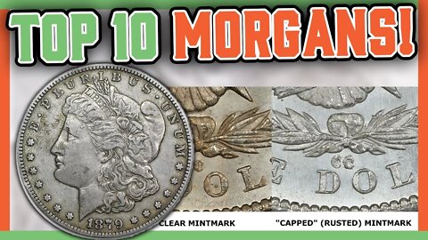 TOP 10 MOST VALUABLE SILVER DOLLARS - MORGAN DOLLAR COINS WORTH MONEY!!